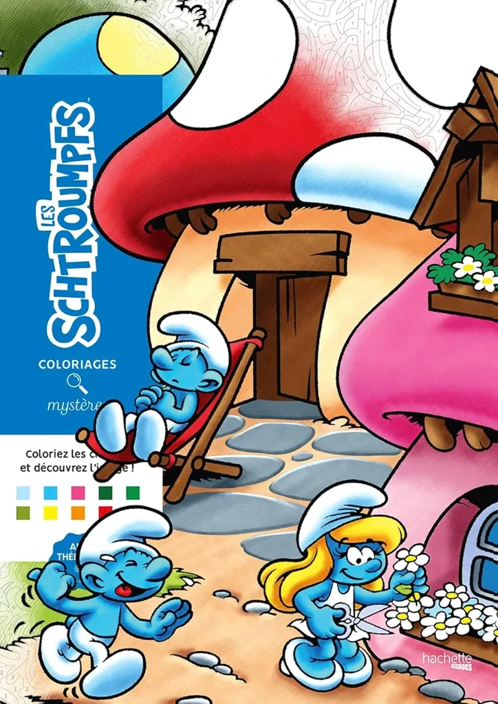 Coloriage Mysteres - Schtroumpfs Vol.1