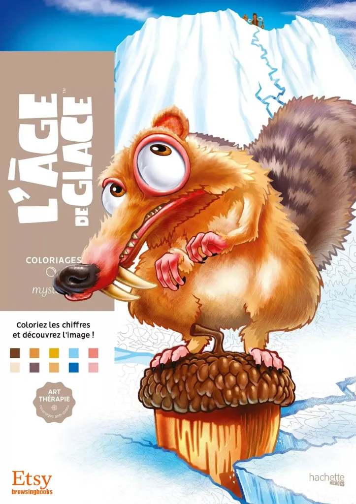 Coloriage Mysteres - La Era del Hielo